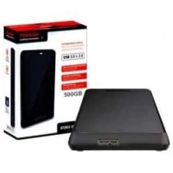 Toshiba 500gb External Hard Disk