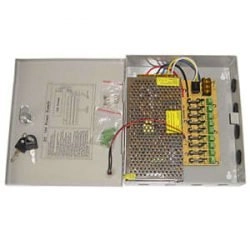 12V DC 10A Regulated Power Supply for CCTV System