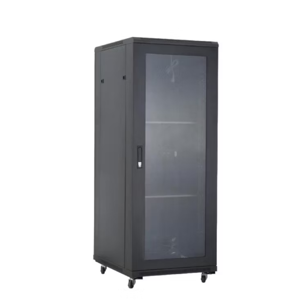 42U Floor Standing Network Cabinet 800 x 1000 – with Glass Door