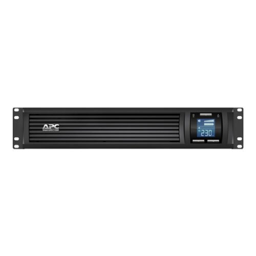 APC Smart-UPS C, Line Interactive, 1500VA, Rackmount 2U, 230V, 4x IEC C13 outlets, USB and Serial communication, AVR, Graphic LCD