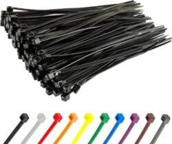 Cable ties- Black for outdoor use