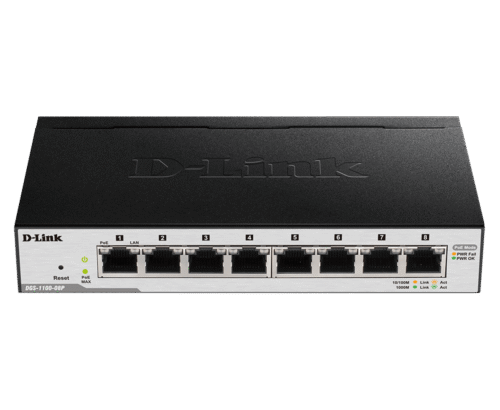 D-Link DGS-1008P 8-Port Full PoE Switch