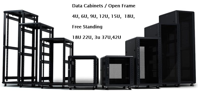 Data Cabinets Prices 4u 6u 9u 12u 15u 18u 22u 32u 37u 42u