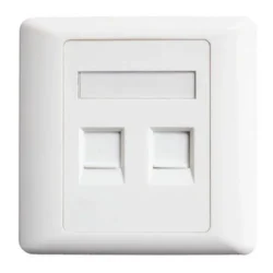 Single and Double faceplates