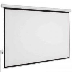 Electric screen 100″ 100″ 4:3 with RF remote