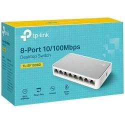 TP-Link 8-Port 10/100Mbps Desktop Switch TL-SF1008D