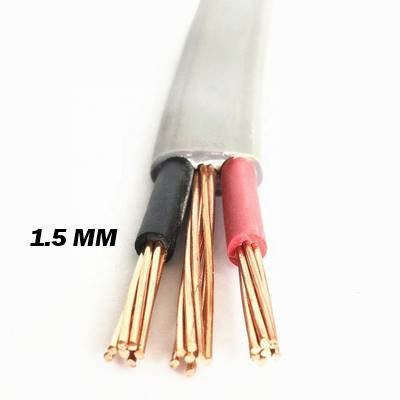 1.5mm Twin with Earth Cables