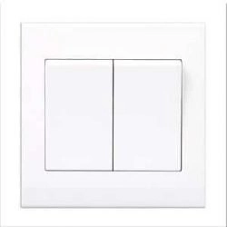 2 Gang 2 Way Elite Elegance Switch