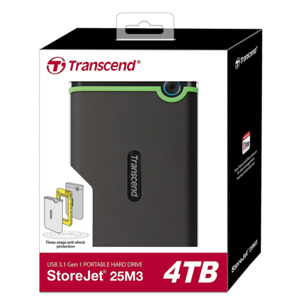 Transcend 4TB USB 3.0 External Hard Disk Drive