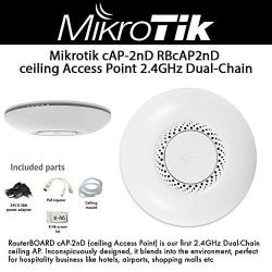 MikroTik RouterBOARD cAP 2n 2.4GHz Ceiling Access Point