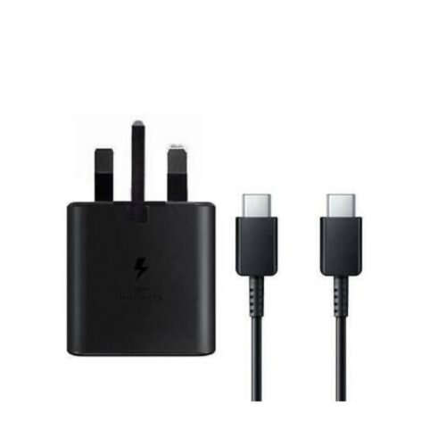 Samsung 25 W Fast Wall Charger & USB-C to C Cable