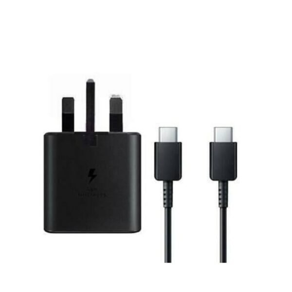 Samsung 25 W Fast Wall Charger & USB-C to C Cable
