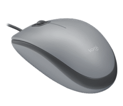 Logitech M110S USB Silent Mouse - Mid Grey