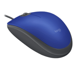 Logitech M110S USB Silent Mouse- Blue