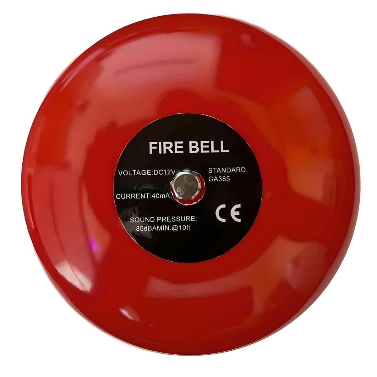 Red Fire Alarm Bell