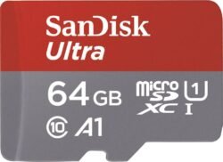 SanDisk MicroSD CLASS 10 100MBPS 64GB without Adapter