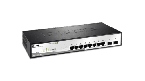 D-Link 8 Port PoE Gigabit Smart Managed Switch + 2 SFP ports