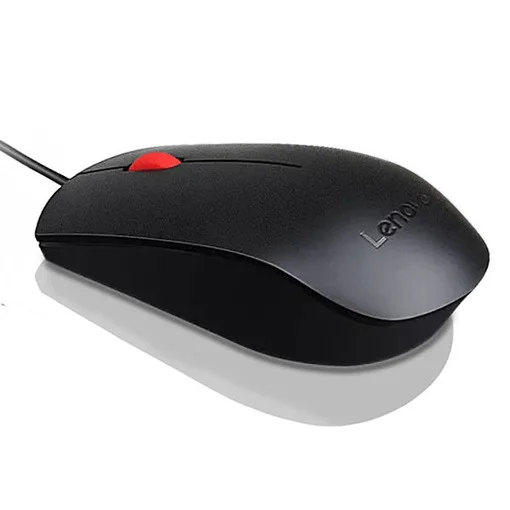 Lenovo Essential USB Mouse – Black