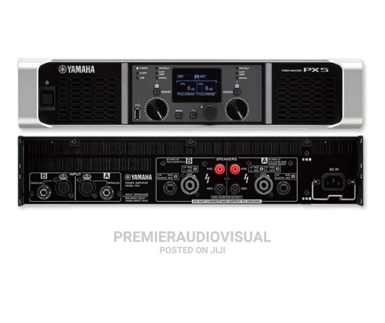 Yamaha PX5 Dual Channel 2x800W Lightweight Power Amplifier w/ DSP price ...