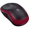Logitech Wireless Mouse M185 Red – 910-002237