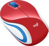 Logitech 910-002732 – Wireless Mini Mouse M187 – RED