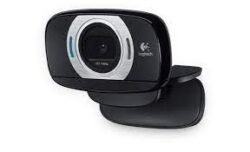 Logitech C615 HD Laptop Webcam with Fold-and-Go Design, 360-Degree Swivel, 1080p Camera | 960-001056