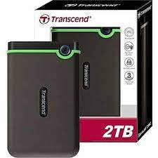 Transcend External HDD 2TB – Grey TS2TSJ25M3S