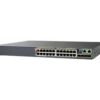 Stacking with FlexStack-Plus and FlexStack-Extended Cisco IOS LAN Base 1 Cisco WS-C2960X-24PS-L With 4 fixed 1 Gigabit Ethernet Small Form-Factor Pluggable (SFP) uplinks or 2 fixed 10 Gigabit Ethernet SFP+ uplinks and also 24 x Ethernet 10/100/1000 Gigabit ports 512MB RAM as well as 128GB flash memory