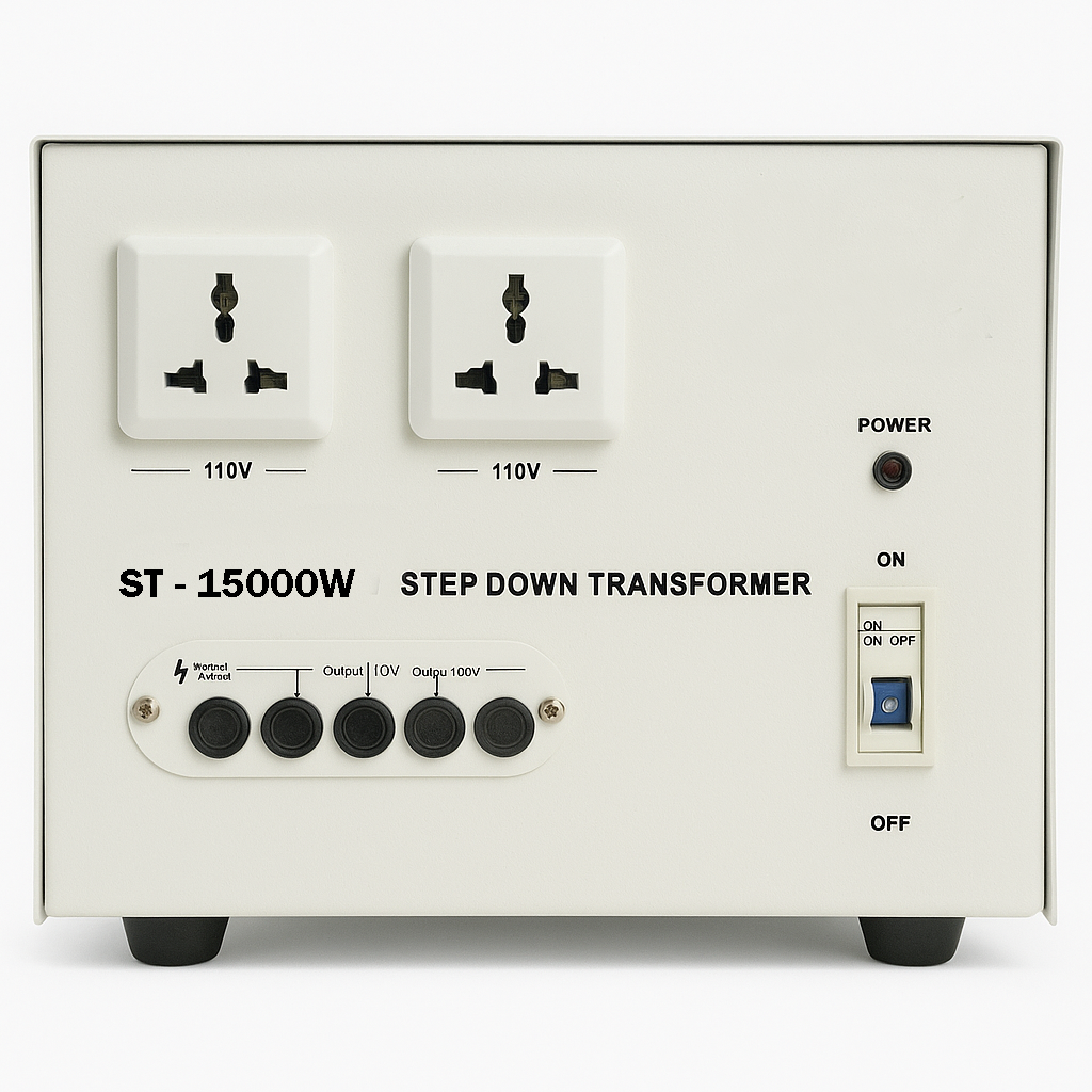 15000 -- Watts Step Down Transformer 220V to 110V Voltage Converter for Appliances and Electronics