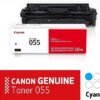 Canon Genuine Toner, Cartridge 055 Cyan (3015C001) page yield 2100 in Kenya