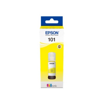 Epson 101 Eco Tank Yellow Ink Bottle 70ML – C13T03V44A in Kenya