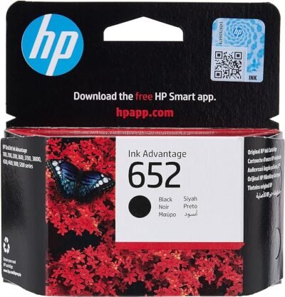 HP 652 Ink Advantage Cartridge, Black - F6V25AE in Kenya