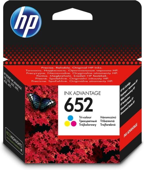 HP, 652 Ink Advantage Cartridge, Tri-Color, F6V24AE in Kenya