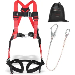 Safety Harness Fall Protection Kit: Full Body