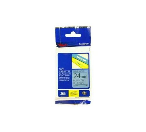 Brother TZe-551 Black On Blue Laminated Tape