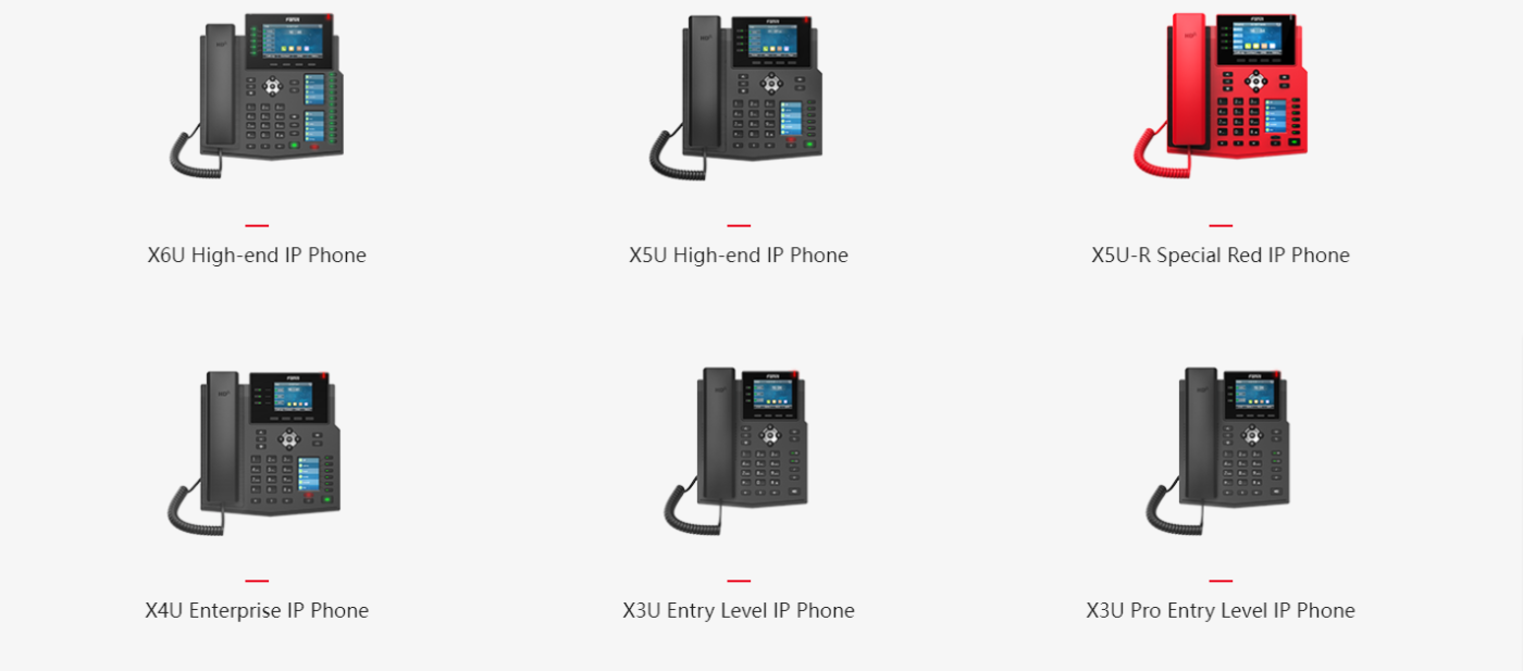 XU Series Business IP Phone