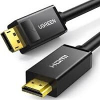 Ugreen 1M DP Male to HDMI Male Cable UG- 10238