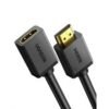 Ugreen 1M HDMI 4K Cable Male to Female UG- 10141 Black
