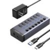 Ugreen 7-Port Hub USB 3.0 -12V2A Power Supply - UG- 90306