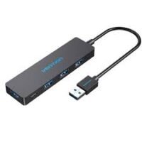 Vention 0.15m 4-Port USB3.0 HUB - CHKBB