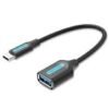 Vention 0.15m USB 3.1 Male to A Female OTG Cable PVC Type - CCVBB