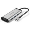 Vention 0.5m USB-C Multi-function 6 in 1 Docking Station, Type C TO HDMI,USB 3.0 RJ45 - CNCHB