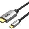 Vention 1m Cotton Braided USB-C to HDMI Cable - CRBBF