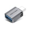 Vention USB-C Male to USB 3.0 Female OTG Adapter Aluminum Alloy - CDQHO