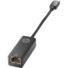 HP USB-C to RJ45 Adapter – Black – V7W66AA