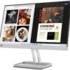 Lenovo L27i-40 27" FHD Monitor, Cloud Grey Color - 67ABKAC4AE