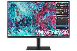 Samsung ViewFinity S8 32″ UHD HDR USB-C Monitor- LS32B800PXMXUE
