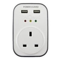 Tronic 13Amps Power Guard with 2 USB Ports
