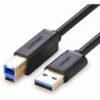UGREEN USB 3.0 AM to BM Print Cable 2m Black - US210