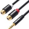 Vention 2m Adapter Cable 3.5mm Male to 2-Male RCA